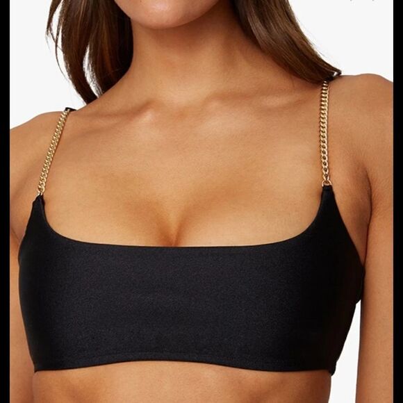 WEWOREWHAT
CHAIN METALLIC BRA TOP - Picture 2 of 7